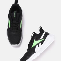 Reebok Boys Black Woven Design XT Sprinter 2.0 Running Shoes-38