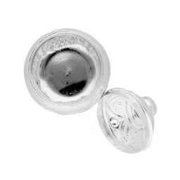 Sri Jagdamba Pearls 0.8 Silver Kumkum Dabbi image 2