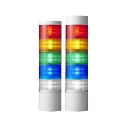 Patlite LR10 Series Amber Green Red Buzzer Signal Tower 3 Lights 24 V Upright, LR10-102WJBW-R-picture-7