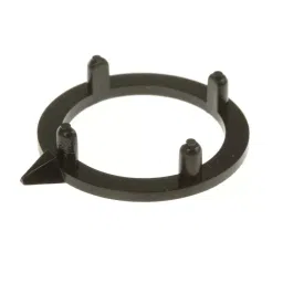 RS PRO Black Pointer Knob, 4638592-58