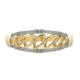 VALANOVA Sterling Silver Gold Plated Lab Grown Diamond Ring-0.15cts-picture-7