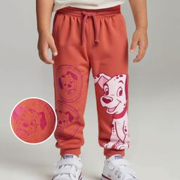 Babyoye Disney Terry Knit Full Length Lounge Pant with 101 Dalmatians Print - Rust Orange-picture-16