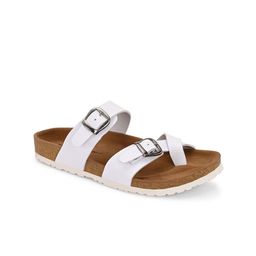 Mast & Harbour Women One Toe Flats with Buckles-picture-44