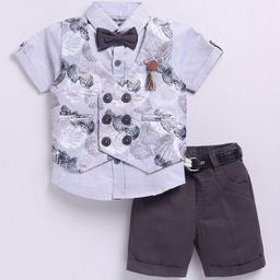 LITTLE COLLARS Boys Clothing Set-image-84