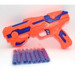 sanjary Nova Soft Foam Bullet Blaster Toy Gun Blaze Gun Pistol with  Dart Bullets  (Color May Vary) image 2