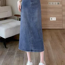 StyleCast x Revolte Flared Maxi Skirt-picture-54