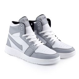 Bxxy Men Colourblocked High Top Sneakers-picture-43