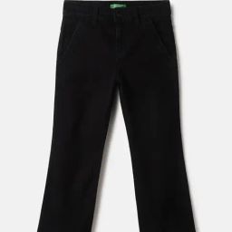United Colors of Benetton Boys Black Solid Jeans-image-62