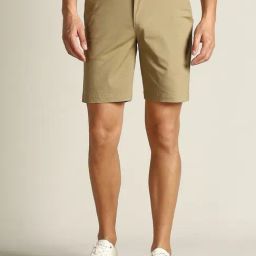 Dockers Khaki Straight Fit Shorts-image-72