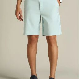 Dockers Mint Green Straight Fit Shorts-image-76