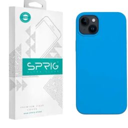 Sprig Liquid Silicone Back Cover for APPLE iPhone 14 Plus (Blue)-image-80