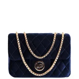 Lino Perros Core Blue Textured Medium Handbag-image-80