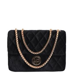 Lino Perros Core Black Textured Medium Handbag-picture-19