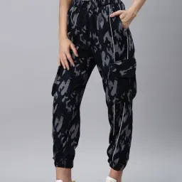 Melon by PlusS Multicolor Printed Joggers-image-41