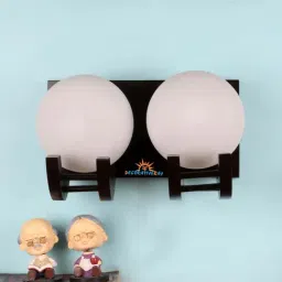 DecorativeRay Brown Wood Wall Light - Set of 1-picture-22