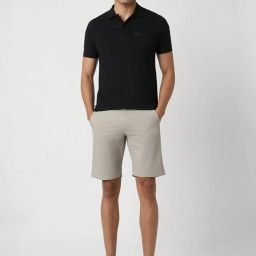Van Heusen Grey Regular Fit Printed Shorts image 4
