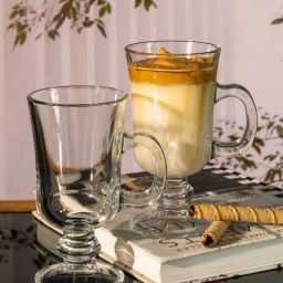 Pasabahce Transparent Glass Irish Coffee Mugs - Set of 2 (230ml)-image-61