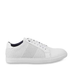 Metro Men's Chalk White Casual Sneakers-image-4