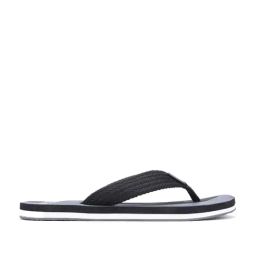 Woodland Men's Black Flip Flops-image-53
