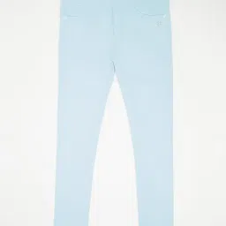 Crimsoune Club Kids Sky Blue Slim Fit Jeans-picture-2