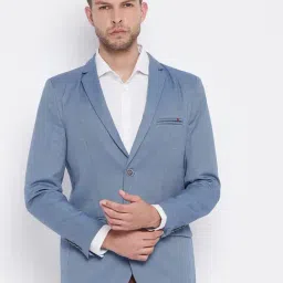 Crimsoune Club Blue Slim Fit Blazer-28
