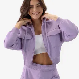 The Souled Store Purple Loose Fit Sweatshirt-picture-41