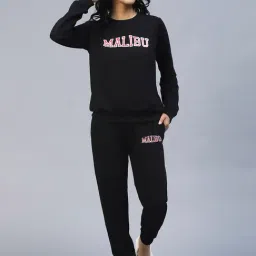 Rigo Black Printed Sweatshirt With Joggers-picture-14