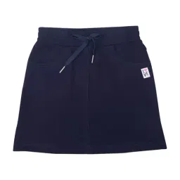 Tiny Girl Kids Navy Regular Fit Skirt-image-17