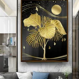 The Art House Abstract Multicolor Canvas Painting-18