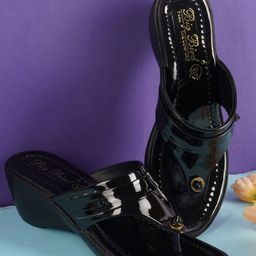 BIG BIRD FOOTWEAR PU Wedge with Bows-17