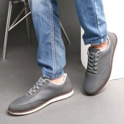 San Frissco Men's Grey Casual Sneakers-image-42