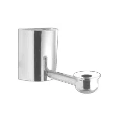 Jayna Pelican Matt Finish Stainless Steel Wall Mount Bracket Stand for Round Wash Basin, RBS 02RR-10