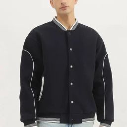 United Colors of Benetton Blue Regular fit Solid Jackets-image-56