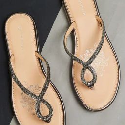 Melange by Lifestyle Women's Pewter Thong Sandals-picture-13