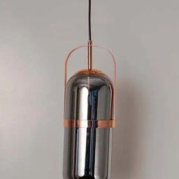 Whispering Homes Romi Drop Hanging Light - Smoky-image-49
