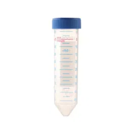 Abdos 50 ml (Bulk) Clear PP/HDPE Centrifuge Tube With Conical Bottom and Blue Cap, P10431 (Pack of 500)-41