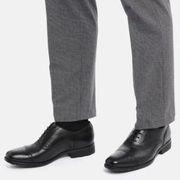 Geox Men's U Walk Pleasure F B Black Brogue Shoes-image-99