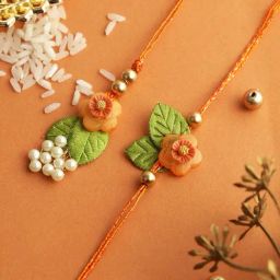 Aapno Rajasthan Petal Charm Bhaiya Bhabhi Rakhi-image-71