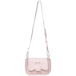 PELLE LUXUR Pink Solid Small Sling Handbag-picture-47