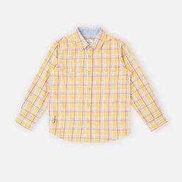 Pepe Jeans Kids Multicolor Checks Full Sleeves Shirt-image-76