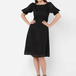MISH Black Midi Dress-picture-3