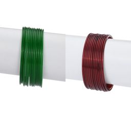 1ST TIME Women Green Bangle-73