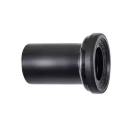 CERA Plastic Straight Discharge Pipe Black 90 mm P Shape for Chevron Cistern, B1190105-image-2