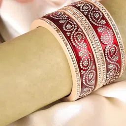 ZULKA Pack of 6 Women Bangle Set-21