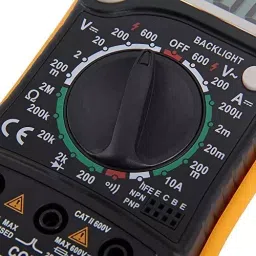 TECHDELIVERS UNITY MAS830L Digital Multimeter with Backlight LCD with Rubber Back Cover, 0619Y3EGX65 image 2