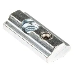 RS PRO M4 T-Slot Nut Connecting Component, Strut Profile 20 mm, Groove Size 5mm 1809110 (10 Piece)-image-14