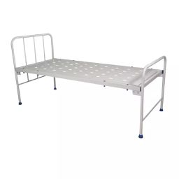 SARVAGYA SURGICAL Hospital Bed Plain General with Rectangular Mild Steel Tube Frame and Epoxy Powder Coated Finish, SSPL515-16