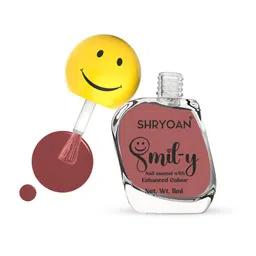 SHRYOAN Smiley Nail Paint With Enriched Color - 11 ml - Pale Oyster 29-image-30