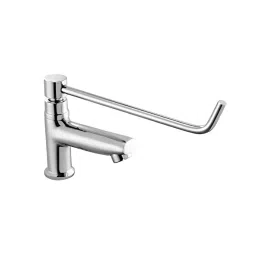 Parryware Ease Brass Deck Mount Pillar Cock Silver Chrome Finish, T4402A1-picture-21
