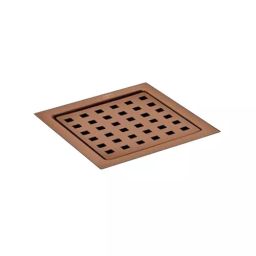 Sanjay Chilly Square Floor Drain Cover With Cockroach Trap Rose Gold 127 x 127 mm (‎5 x 5 inch), SCCT Square zoom-RG-image-132